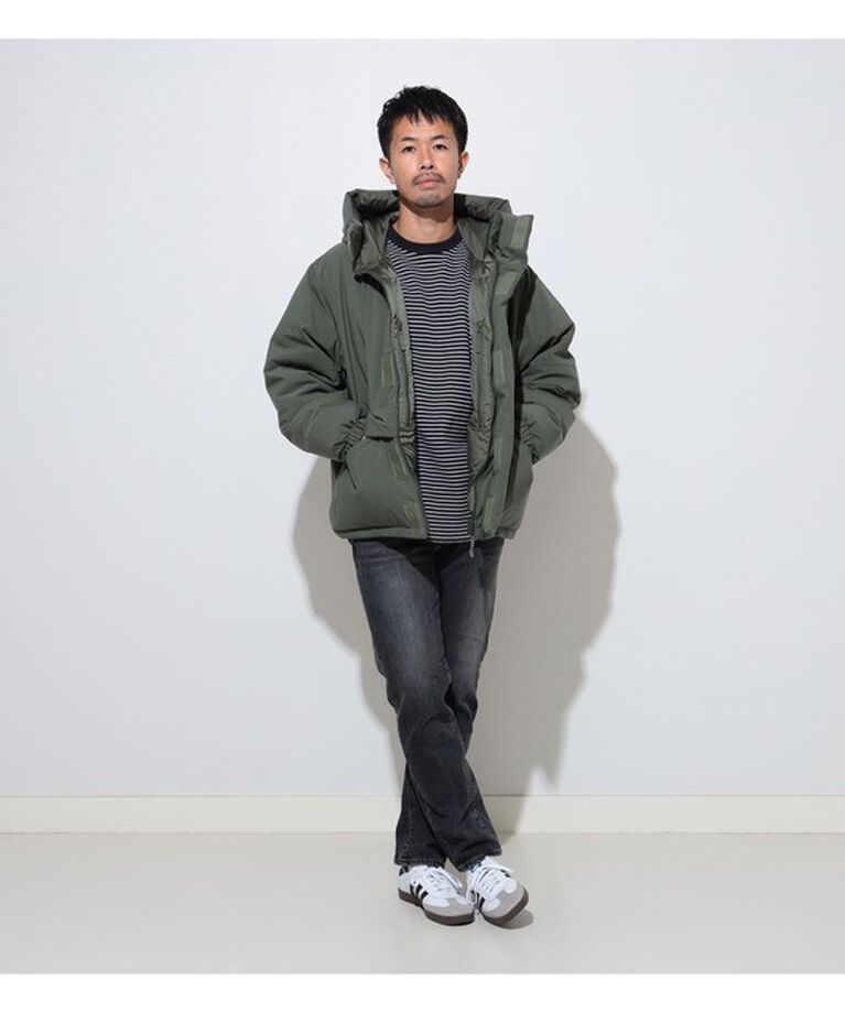 BEAMS「Dermizax (TM) リバーシブル ダウンジャケット」|ブルゾン・スタジャン|