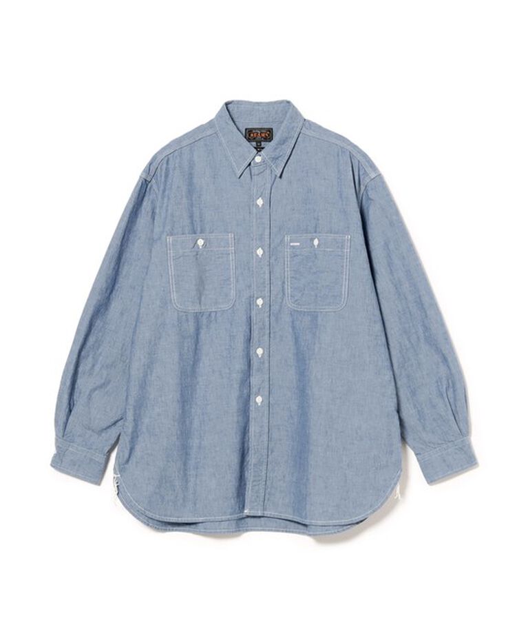 BEAMS「シャンブレー ワークシャツ」|シャツ・ブラウス|
