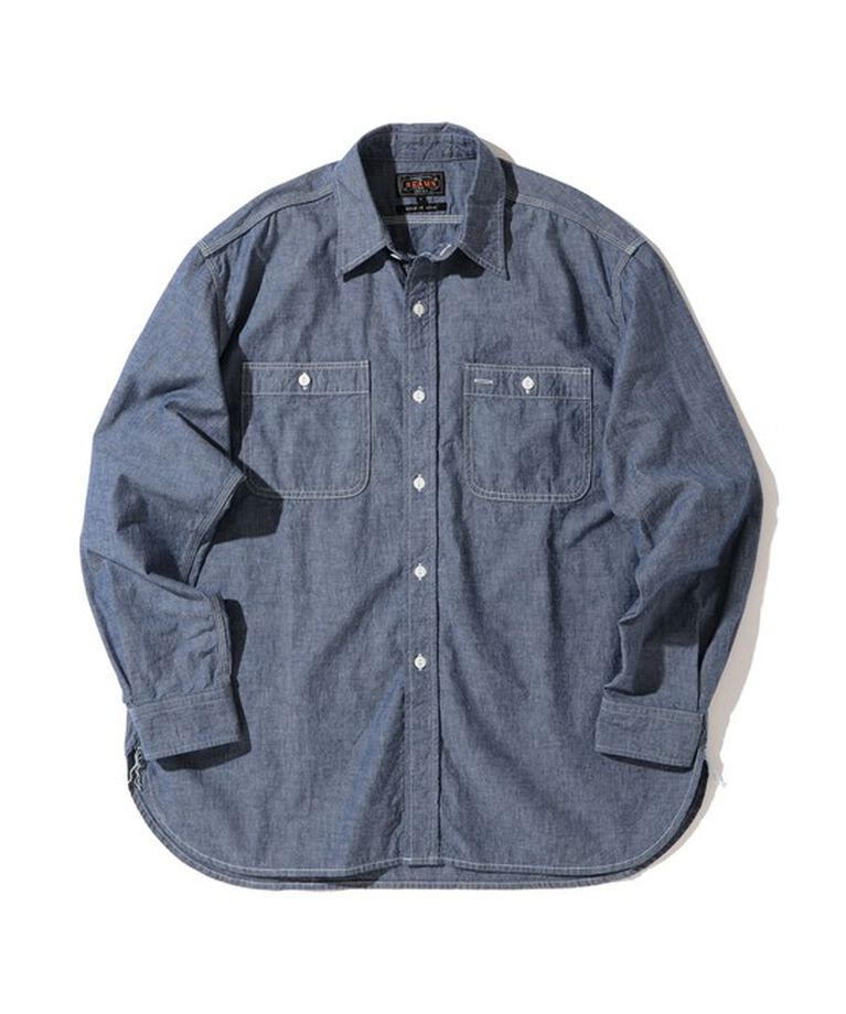BEAMS「シャンブレー ワークシャツ」|シャツ・ブラウス|