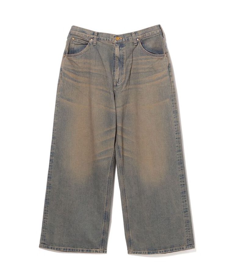 BEAMS「【別注】Lee / WIDE FADE BAGGY JEANS」|デニム|