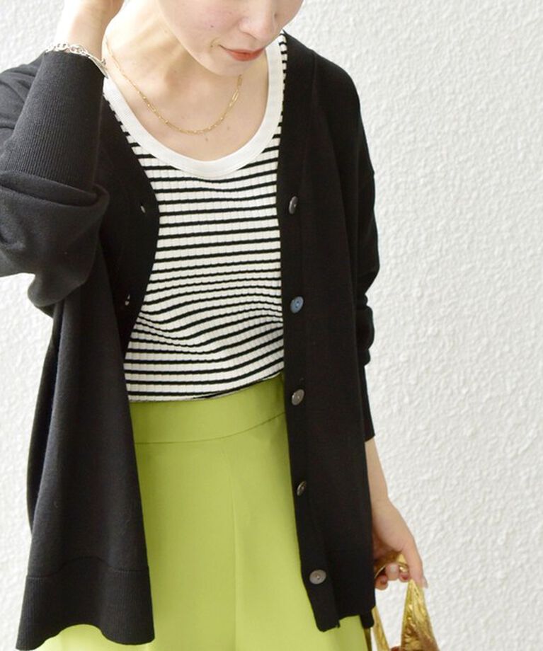 SHIPS any「SHIPS any:〈洗濯機可能〉テレコ タンクトップ 23SS」|タンクトップ|