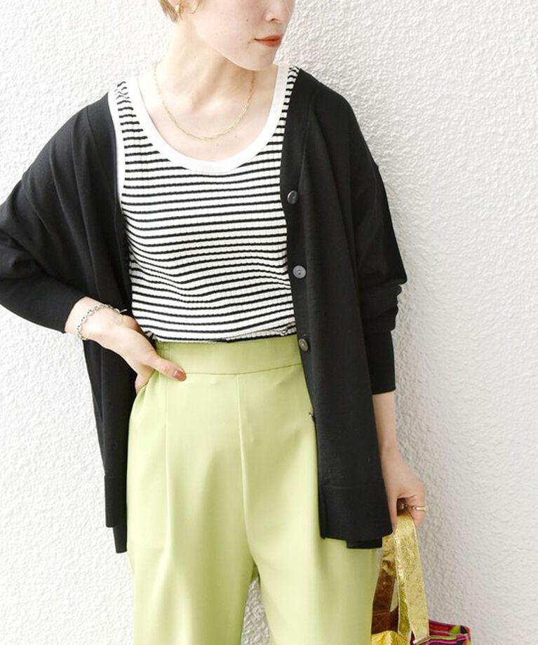 SHIPS any「SHIPS any:〈洗濯機可能〉テレコ タンクトップ 23SS」|タンクトップ|