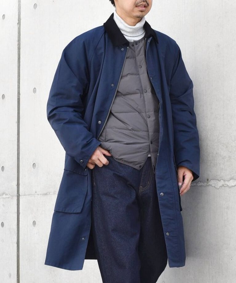 SHIPS any「【SHIPS any 別注】Bollington: フィールド ロングコート」|ステンカラーコート|