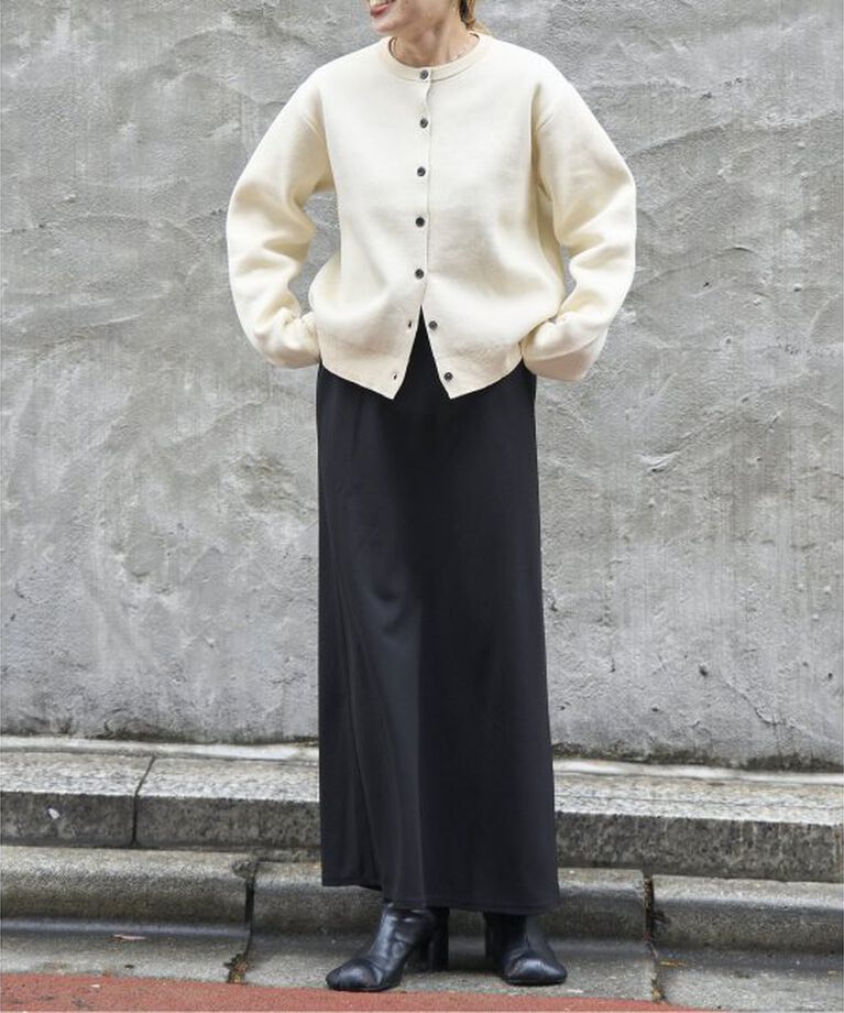 OUTDOOR PRODUCTS Usual Things「カットジョーゼットナロースカート」|スカート|
