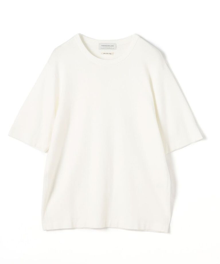 TOMORROWLAND MENS「TOMORROWLAND TRICOT シーアイランドコットン クルーネックプルオーバー」|ニット・セーター|11 ホワイト