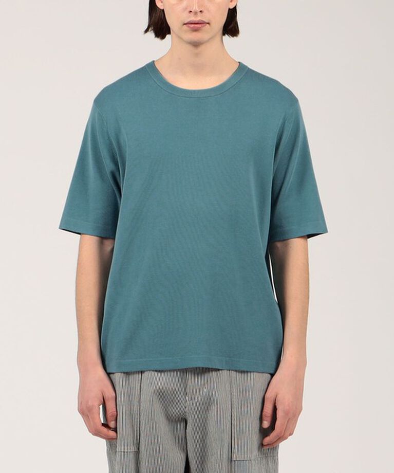 TOMORROWLAND MENS「TOMORROWLAND TRICOT シーアイランドコットン クルーネックプルオーバー」|ニット・セーター|