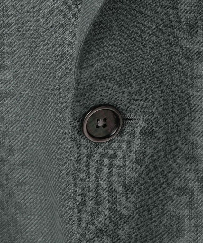 TOMORROWLAND MENS「リネンウールコットン シングルブレステッド2Bジャケット CROSS PLY」|テーラードジャケット|