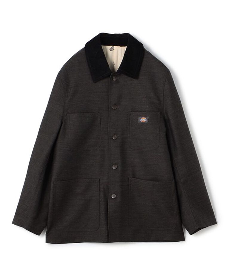 TOMORROWLAND MENS「【別注】Dickies シェットランドウール カバーオール」|ブルゾン・スタジャン|17 チャコールグレー