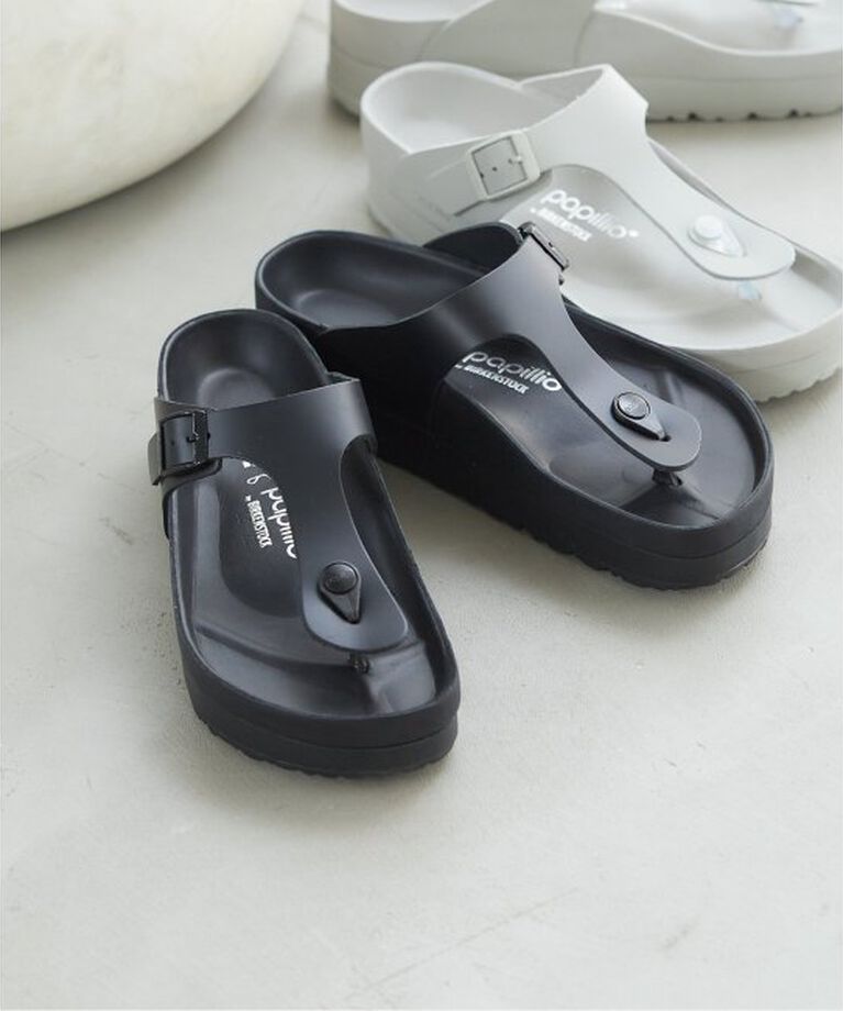 Plage「BIRKENSTOCK/ ビルケンシュトック PAPILLIO GIZEH FLEX PLATFORM サンダル」|サンダル|ブラック