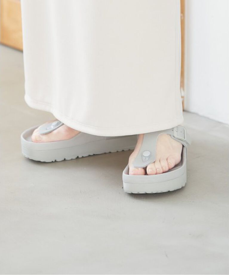 Plage「BIRKENSTOCK/ ビルケンシュトック PAPILLIO GIZEH FLEX PLATFORM サンダル」|サンダル|グレーA