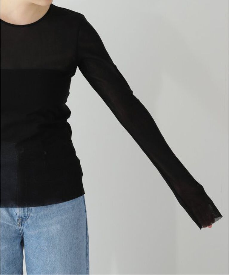 Plage「《追加》Mesh Sheer ロンT」|Tシャツ・カットソー|