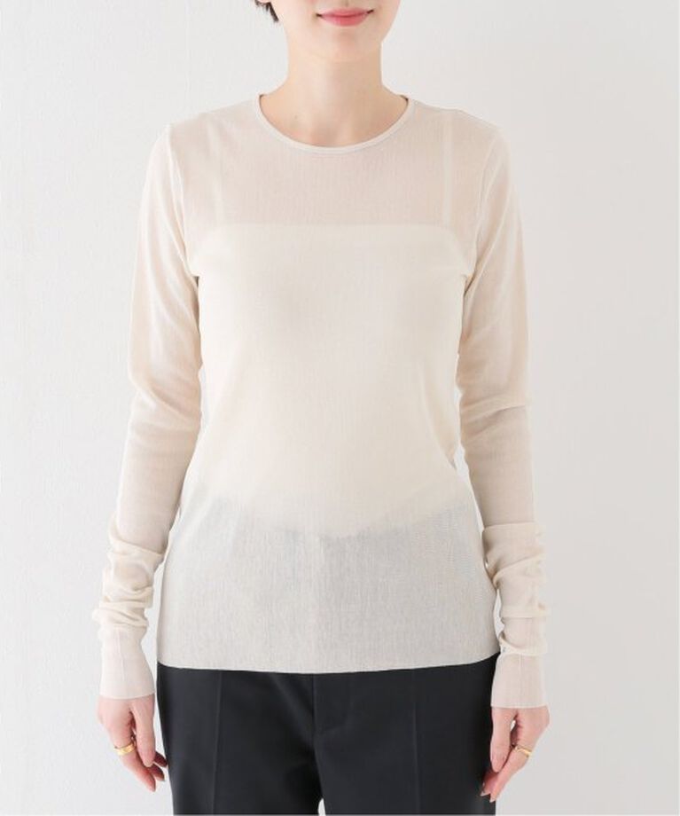 Plage「《追加》Mesh Sheer ロンT」|Tシャツ・カットソー|