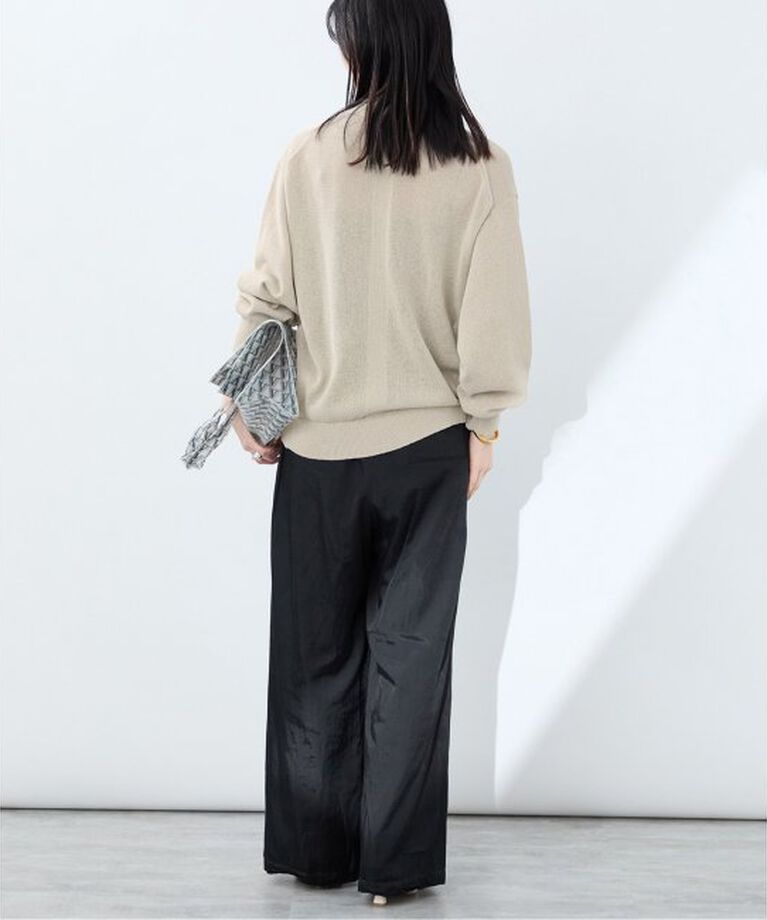 VERMEIL par iena「ペーパーテープヤーン カーデ」|カーディガン|