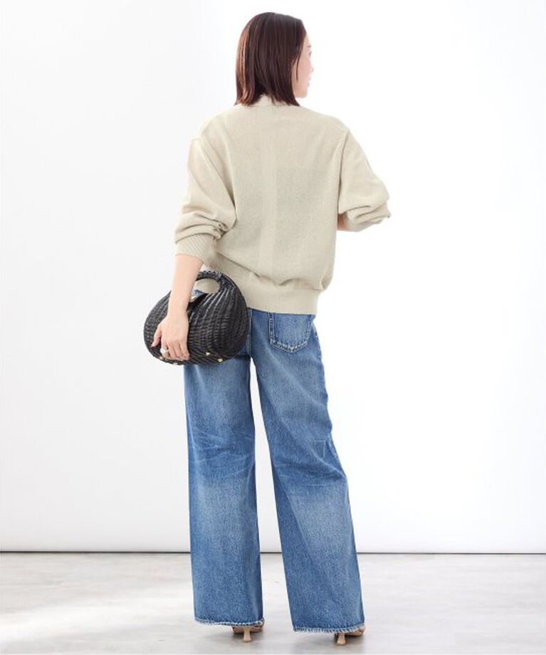 VERMEIL par iena「ペーパーテープヤーン カーデ」|カーディガン|