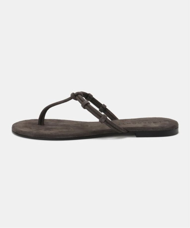 IENA LA BOUCLE「LAOCOONTE/ラオコンテ suede サンダル 0751143112」|サンダル|