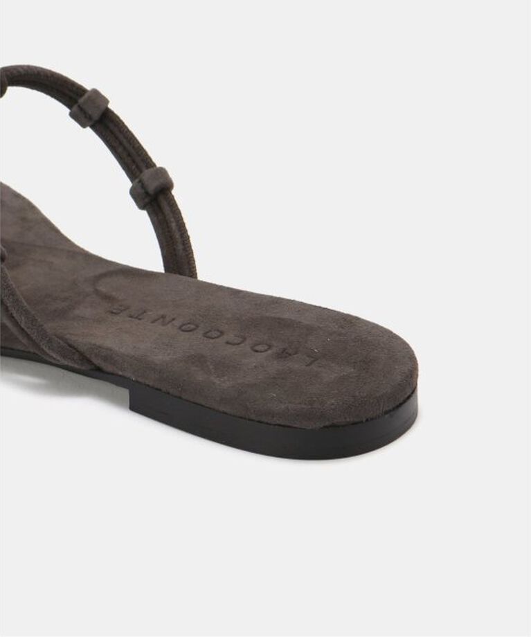 IENA LA BOUCLE「LAOCOONTE/ラオコンテ suede サンダル 0751143112」|サンダル|