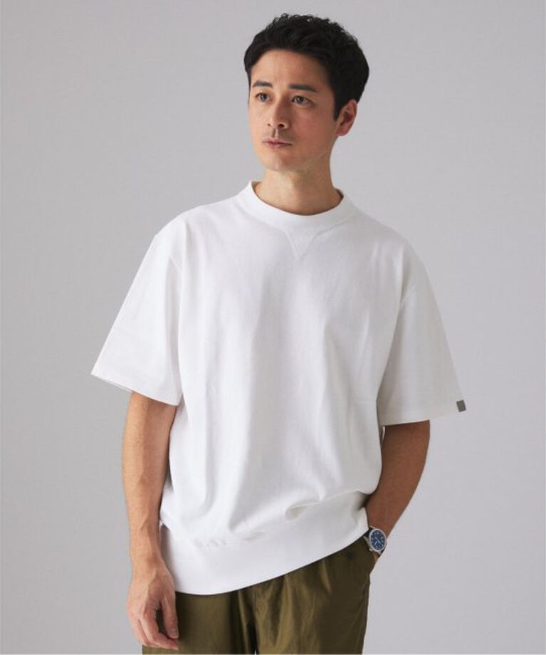 EDIFICE「LOOPWHEELER for LOWERCASE ツリテンジク スウェット型 ワイドTシャツ」|Tシャツ・カットソー|