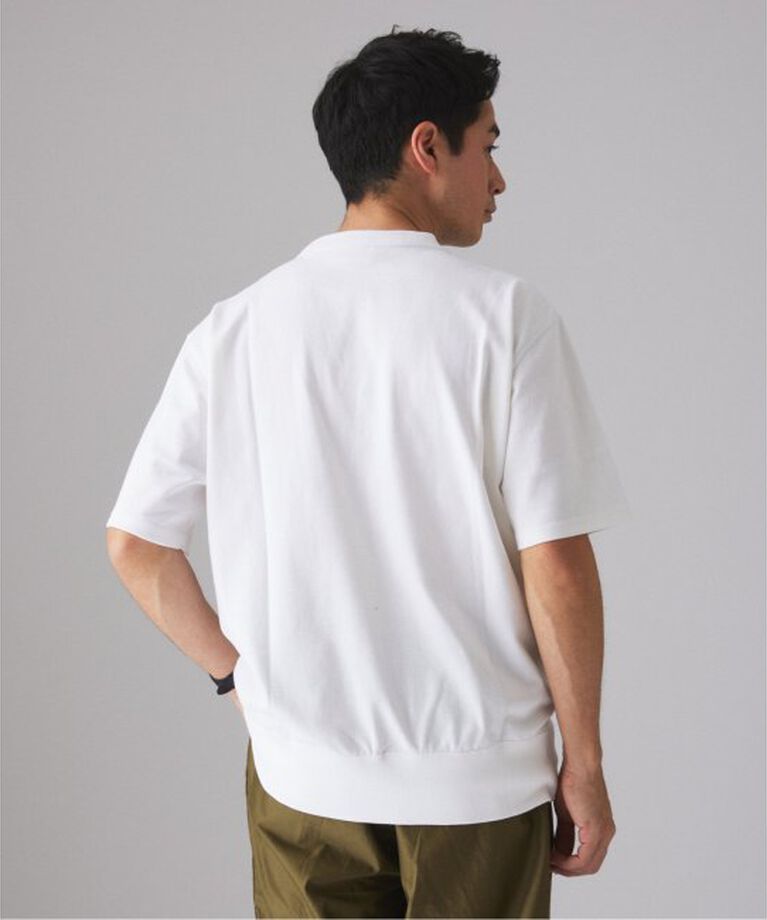 EDIFICE「LOOPWHEELER for LOWERCASE ツリテンジク スウェット型 ワイドTシャツ」|Tシャツ・カットソー|