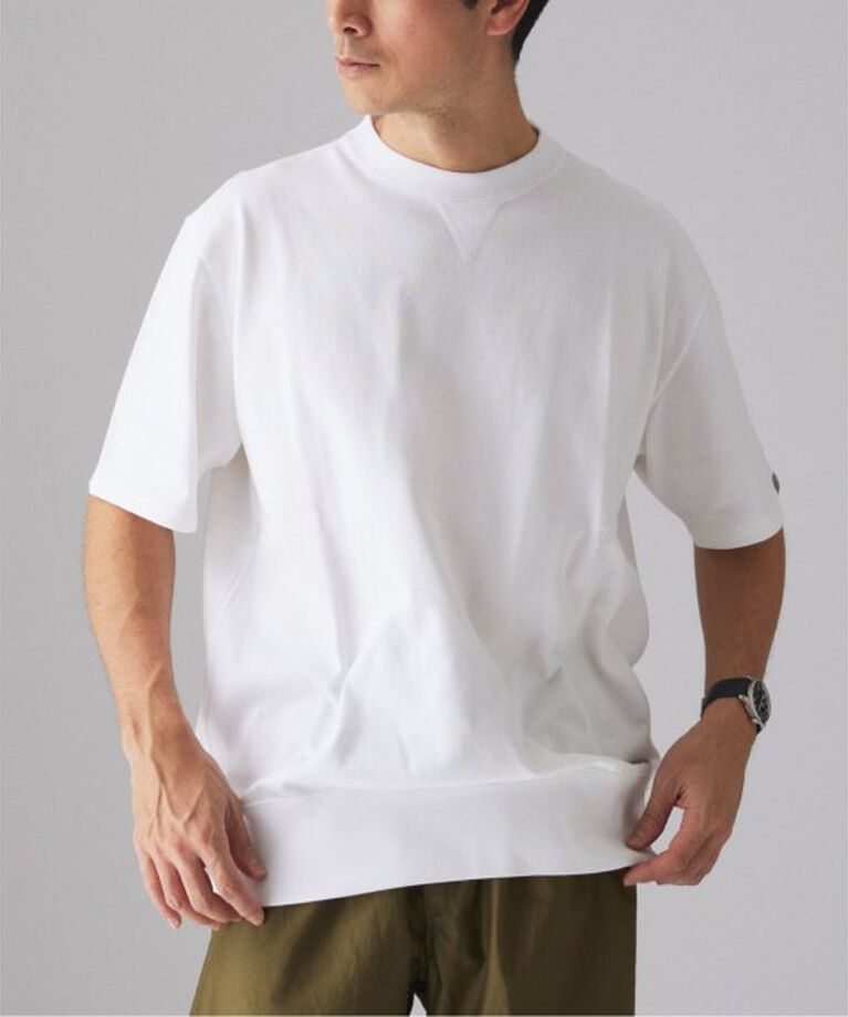 EDIFICE「LOOPWHEELER for LOWERCASE ツリテンジク スウェット型 ワイドTシャツ」|Tシャツ・カットソー|