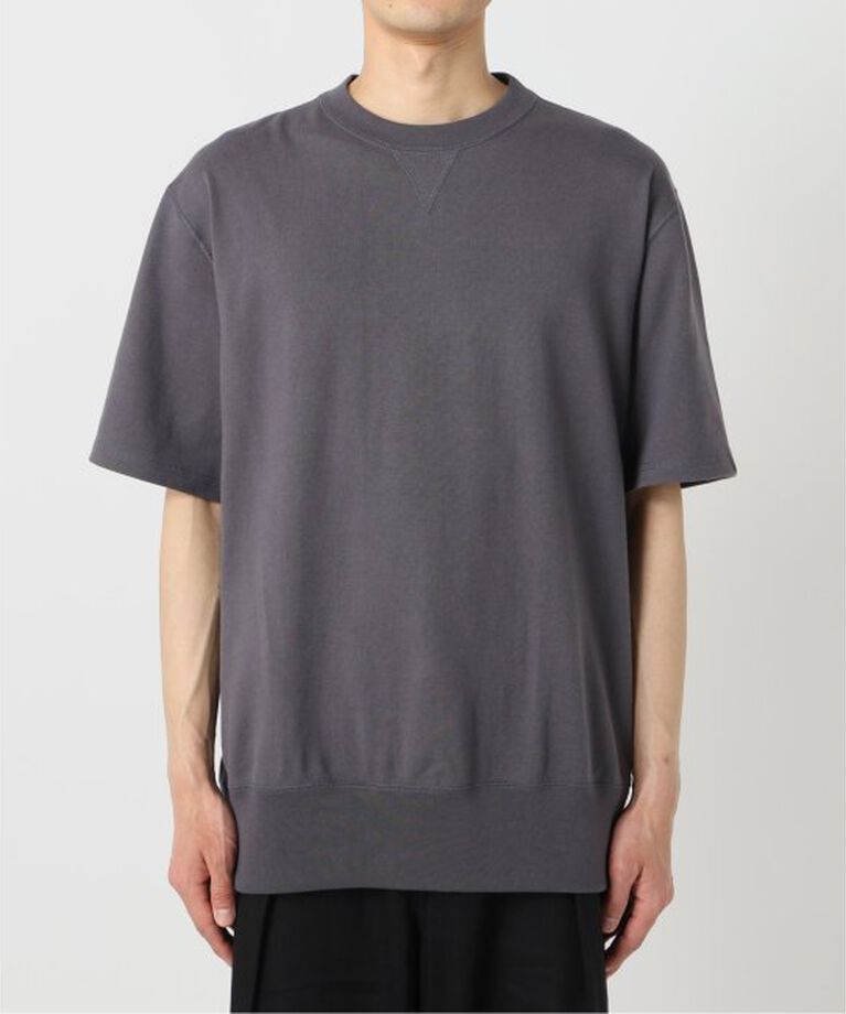 EDIFICE「LOOPWHEELER for LOWERCASE ツリテンジク スウェット型 ワイドTシャツ」|Tシャツ・カットソー|