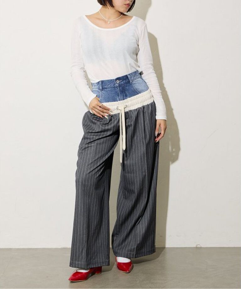 Oriens JOURNAL STANDARD「《別注》【MILLER/ミラー】Light Prib 2way PO：カットソー」|Tシャツ・カットソー|
