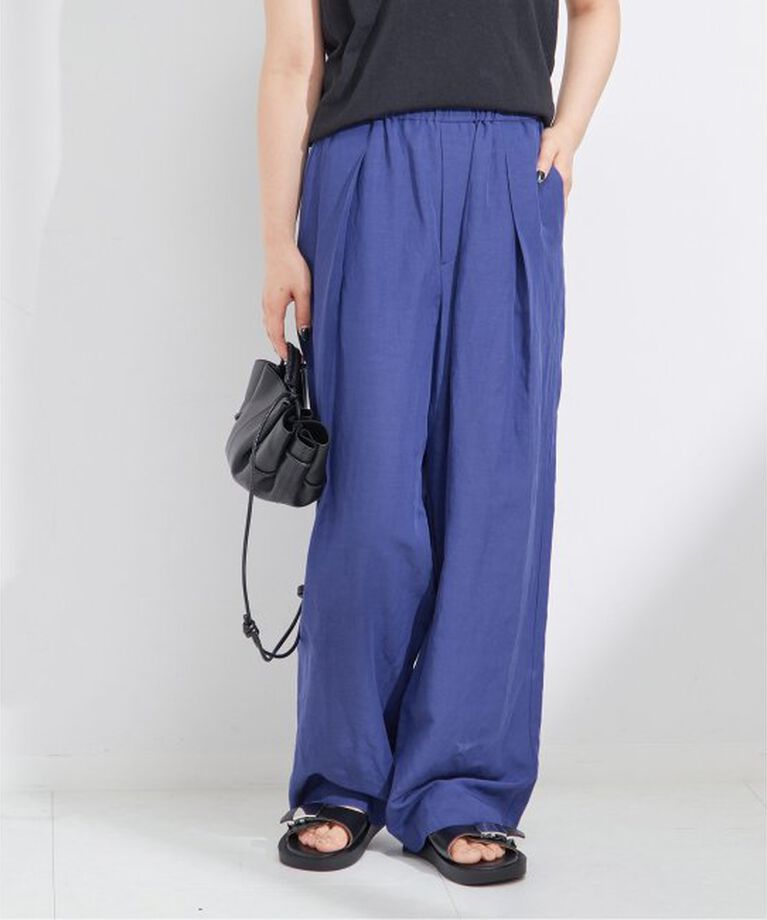 journal standard L'essage「VIS/LINEN タックイージーパンツ」|スラックス|