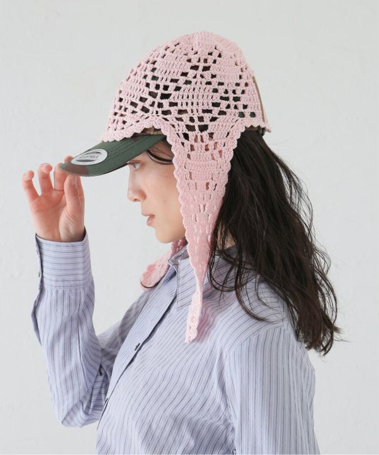 Oriens JOURNAL STANDARD「【irojikake/イロジカケ】 Crochet cap IG25SSHT13」|キャップ・キャスケット|