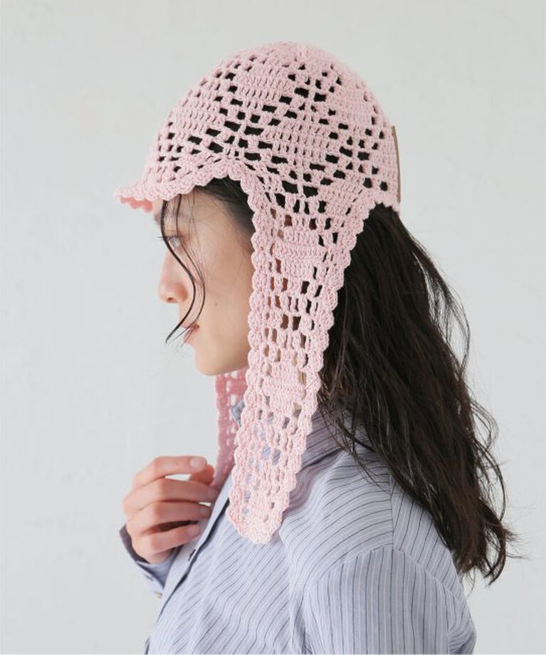 Oriens JOURNAL STANDARD「【irojikake/イロジカケ】 Crochet cap IG25SSHT13」|キャップ・キャスケット|