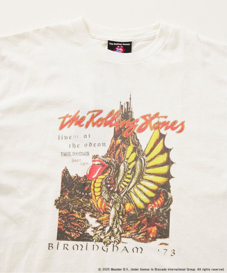 JOURNAL STANDARD relume「THE ROLLING STONES / ローリングストーンズ 別注 フェード Tシャツ」|Tシャツ・カットソー|ホワイト A