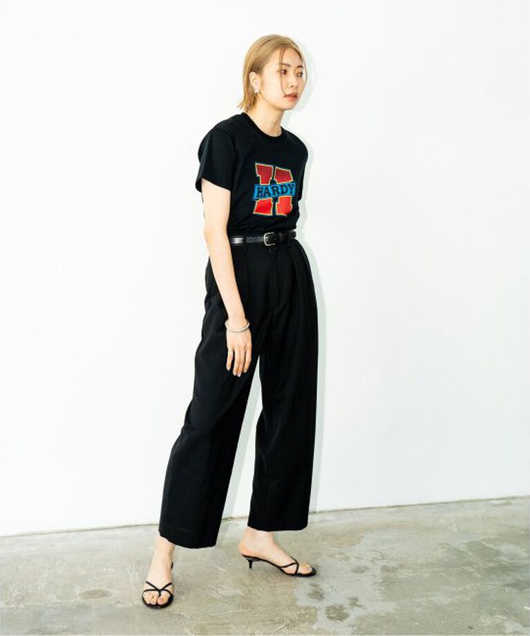 HARDY NOIR「Hロゴ Tシャツ」|Tシャツ・カットソー|