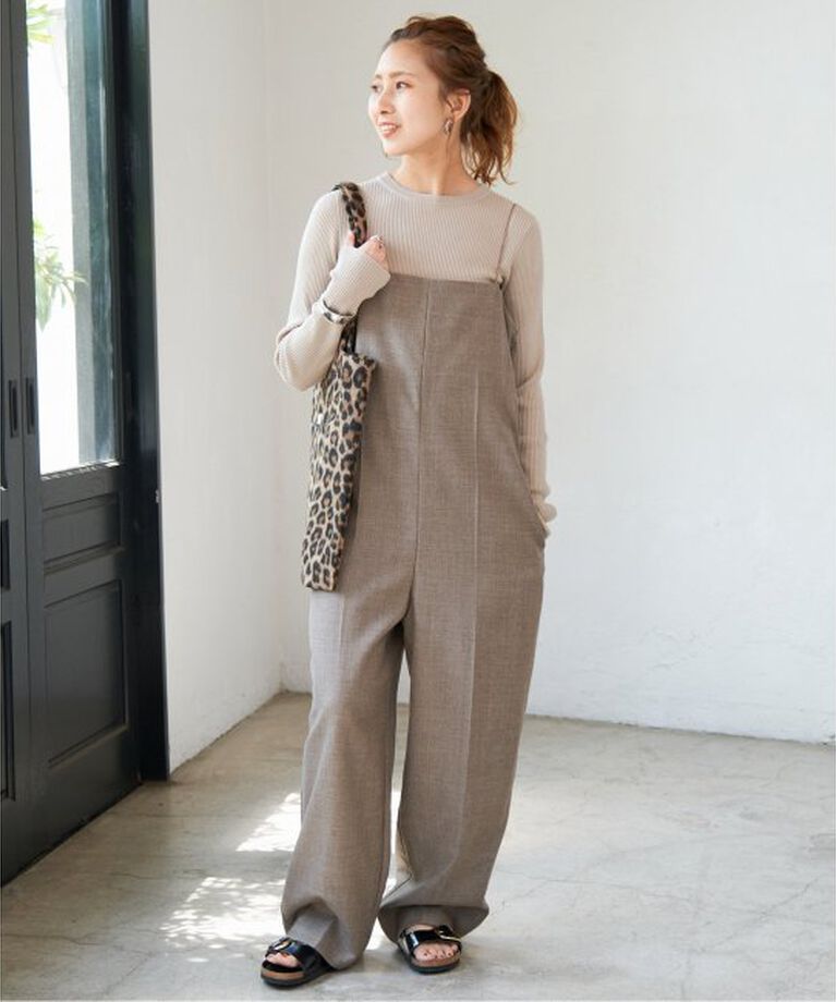 Spick and Span「ウォッシャブル クルーネックリブニット」|ニット・セーター|