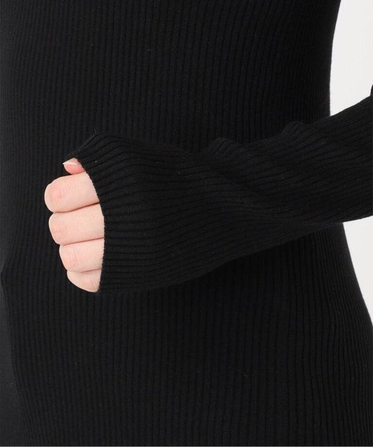 Spick and Span「ウォッシャブル クルーネックリブニット」|ニット・セーター|