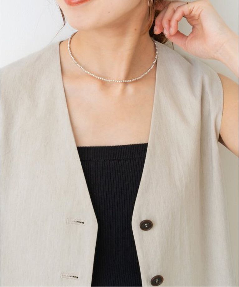 Spick and Span「ERICKA NICOLAS BEGAY/エリッカ ニコラス ビゲイ ナバホパールNC 3mm/40cm」|ネックレス|
