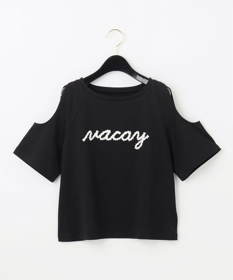 GRACE CONTINENTAL「ロゴカットアウトTシャツ」|Tシャツ・カットソー|