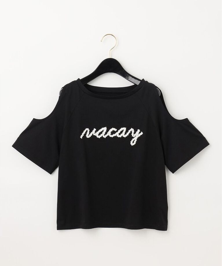 GRACE CONTINENTAL「ロゴカットアウトTシャツ」|Tシャツ・カットソー|