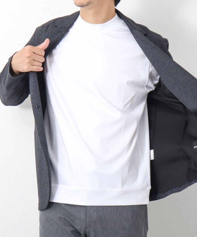 NOLLEY'S goodman「《ビジカジ対応》シルケットスムース ドレスT長袖」|Tシャツ・カットソー|