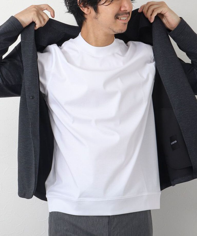 NOLLEY'S goodman「《ビジカジ対応》シルケットスムース ドレスT長袖」|Tシャツ・カットソー|