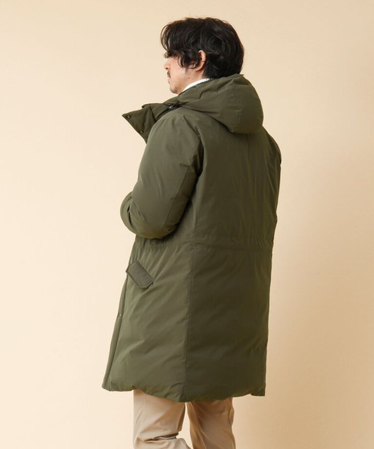 Stutostein「【河田フェザー】M-47 撥水ストレッチロングダウンジャケット 24AW」|ダウン|