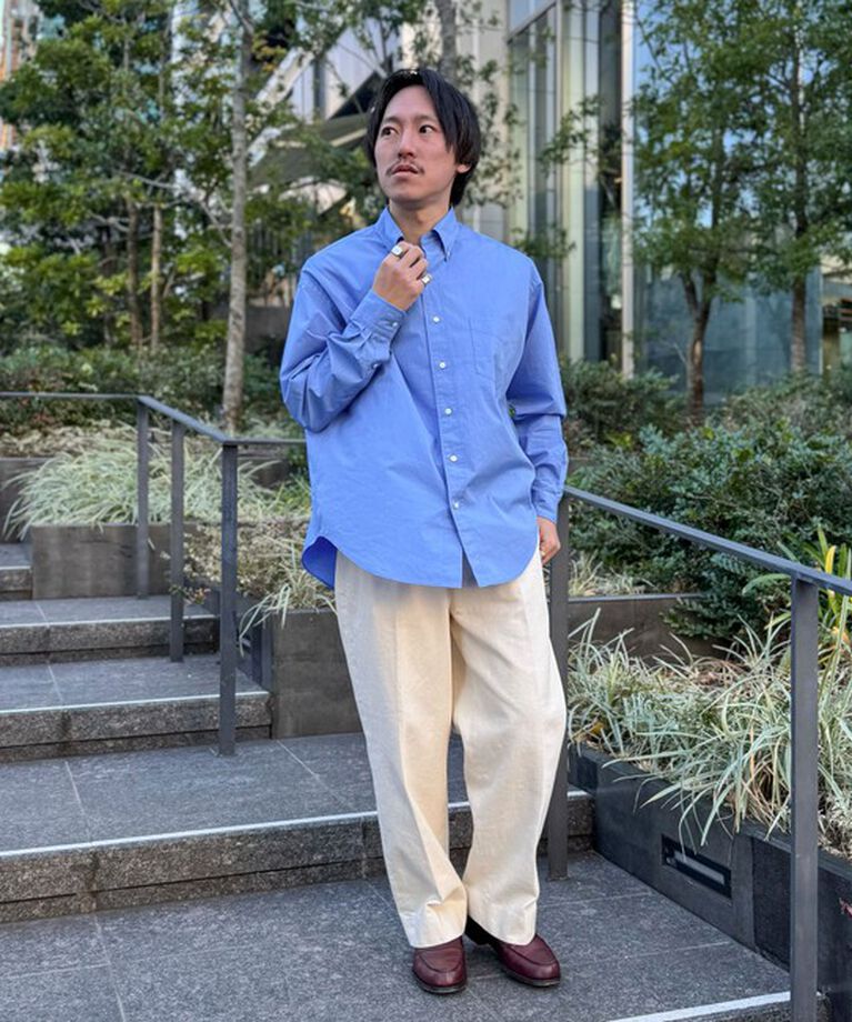 WORK ABOUT「【THOMAS MASON】NSOK BDシャツ 25SS」|シャツ・ブラウス|