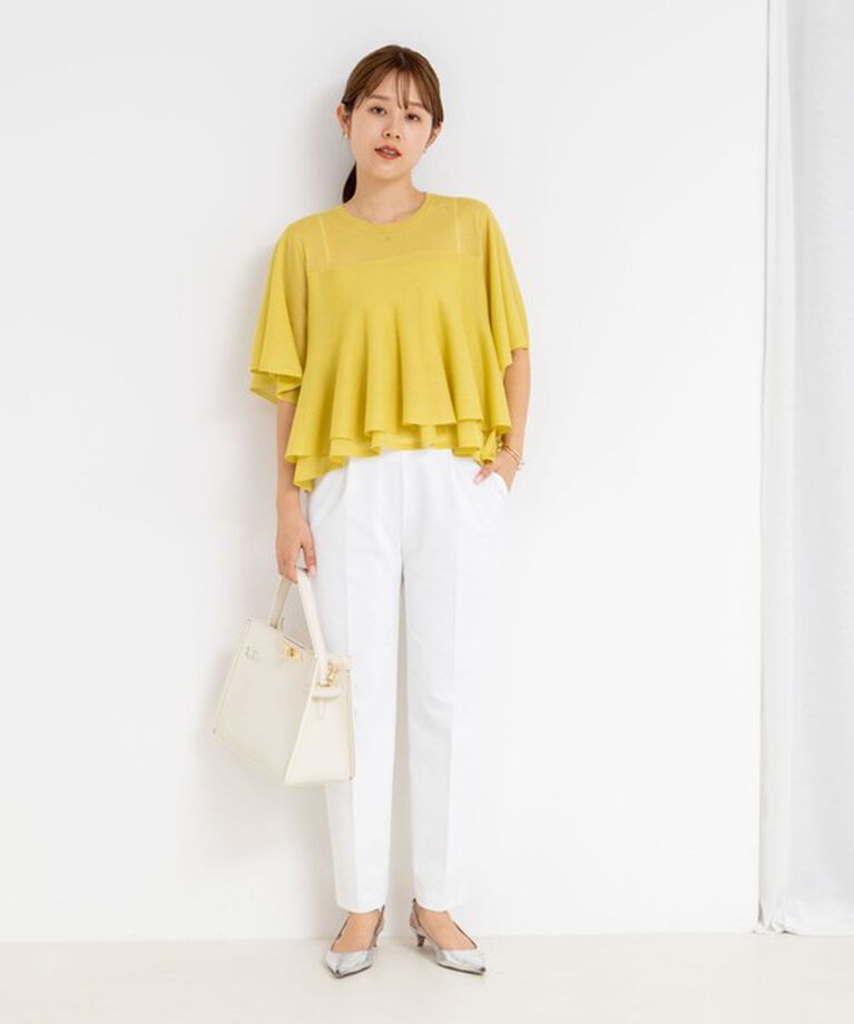 NOLLEY'S sophi「ウォッシャブルドライ2WAYストレッチテーパードパンツ」|その他|
