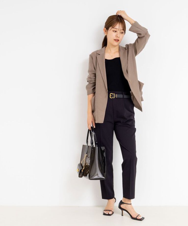 NOLLEY'S sophi「ウォッシャブルドライ2WAYストレッチテーパードパンツ」|その他|