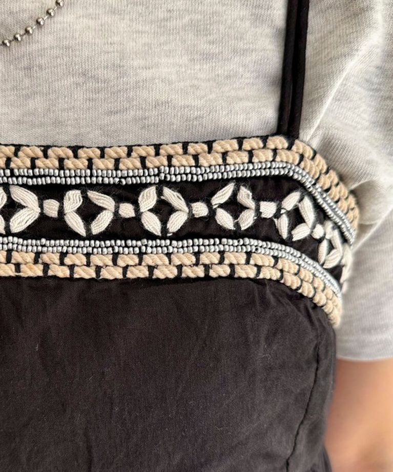 fredy emue「MADE INDIA ビーズ刺繍キャミソール」|キャミソール|