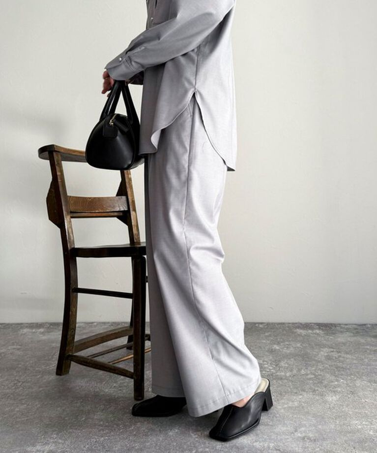 fredy emue「《セットアップ対応》TRイージーストレートパンツ」|チノ|