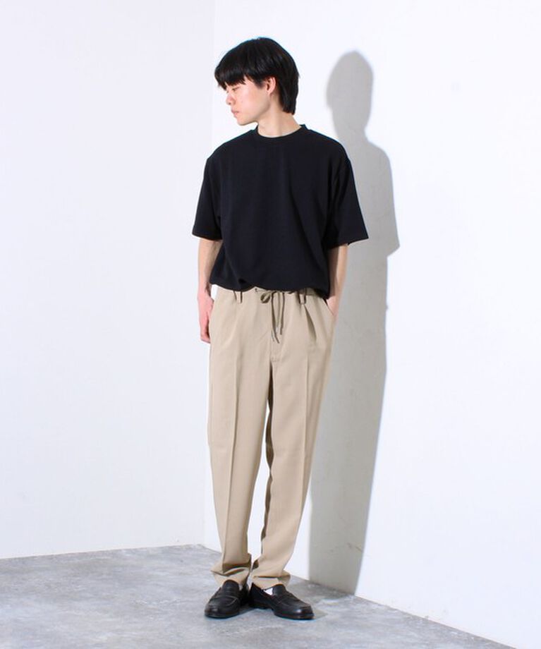 GLOSTER「【GLOSTER/グロスター】ふくれジャガード クルーネック 半袖 Tシャツ」|Tシャツ・カットソー|