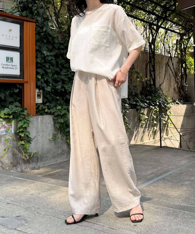 fredy emue「半袖Tシャツブラウス」|シャツ・ブラウス|