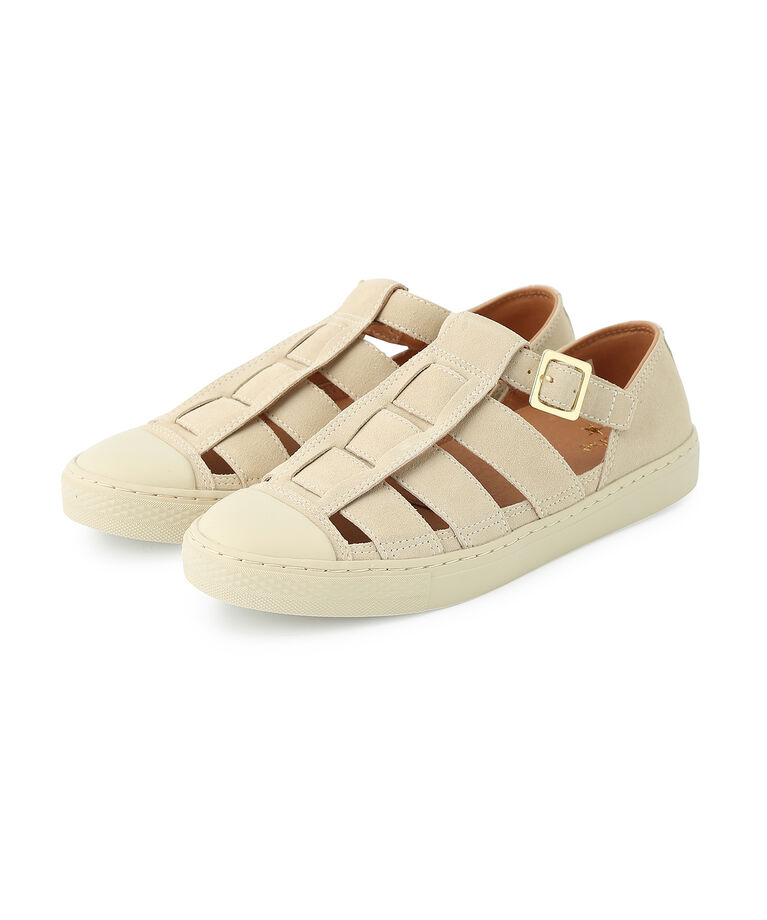 JUNRED「【CONVERSE/コンバース】 ALL STAR COUPE GURKHA-SANDAL SUEDE OX/オールスタークップグルカサンダルスエー」|サンダル|オフホワイト(15)