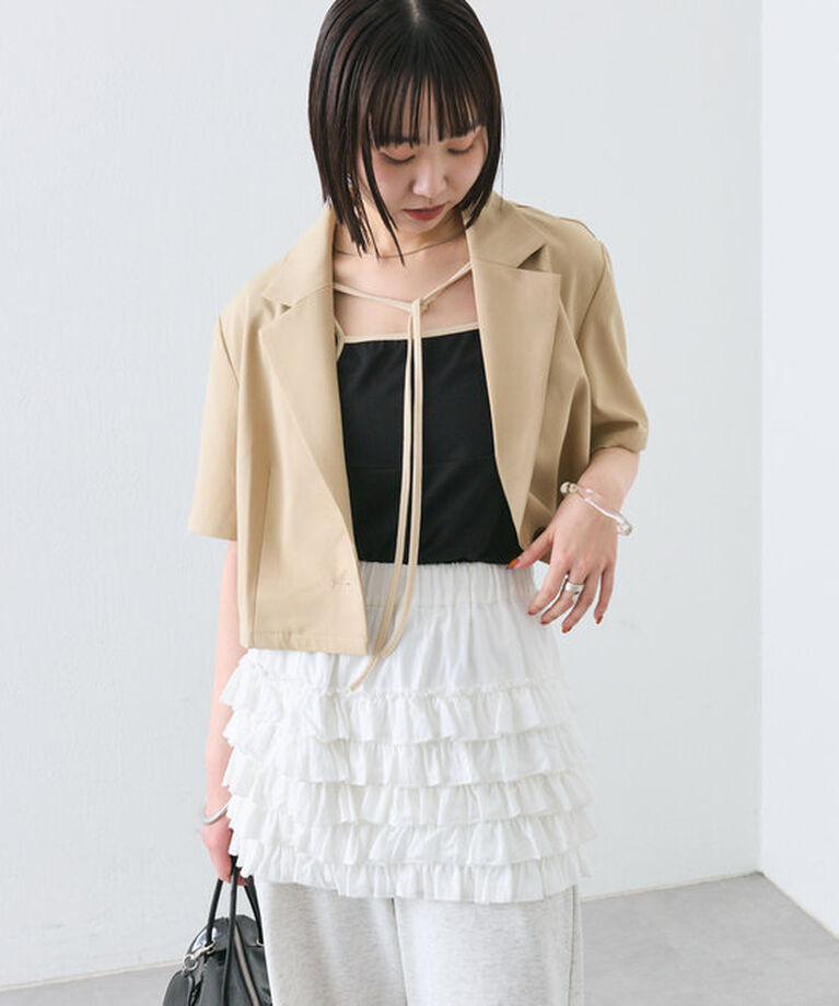  「半袖ショートジャケット」|その他|