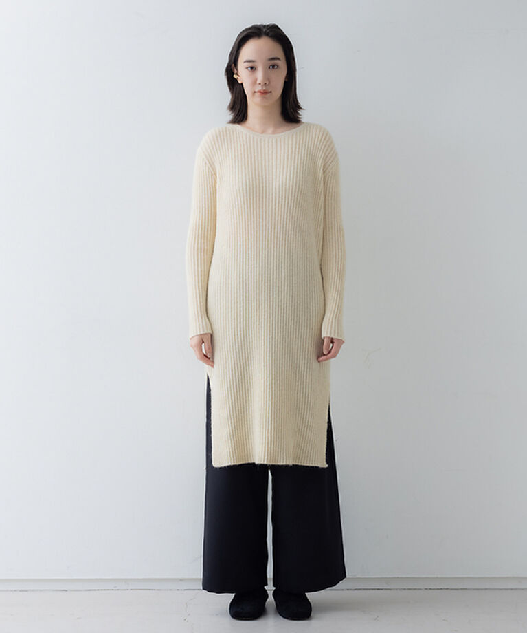 collex「ナチュラルファインヤーンニットワンピース」|ワンピース|
