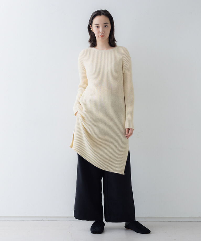 collex「ナチュラルファインヤーンニットワンピース」|ワンピース|