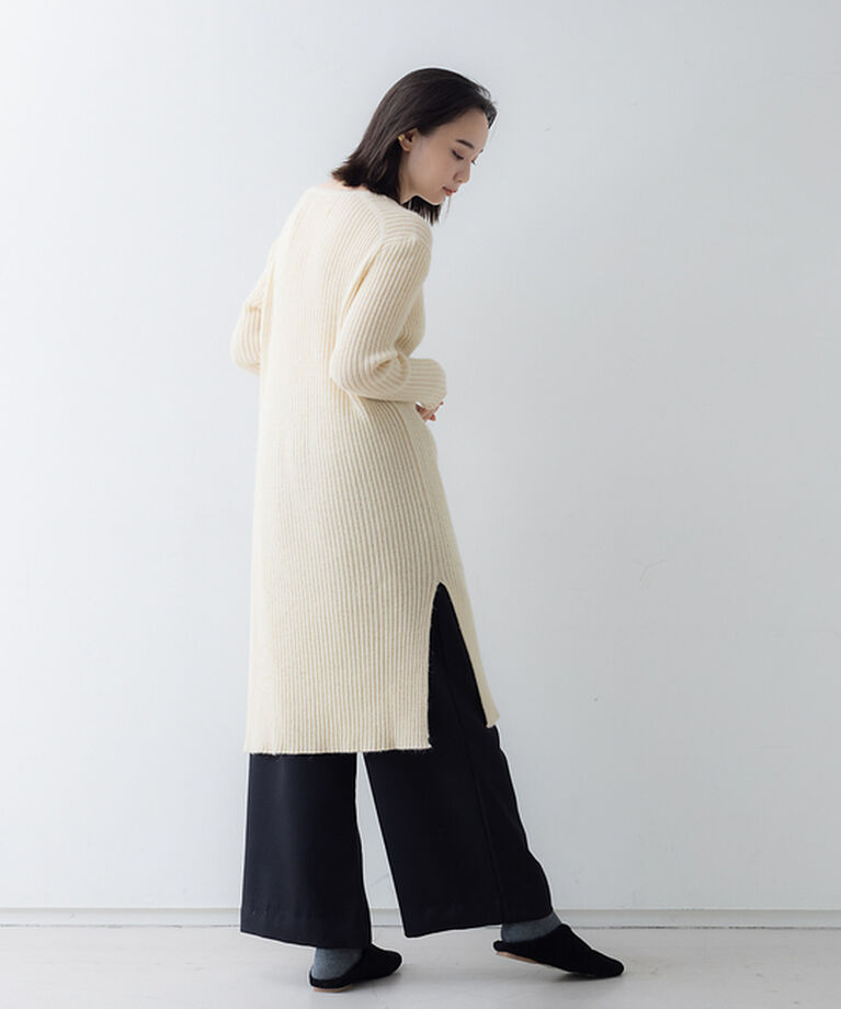 collex「ナチュラルファインヤーンニットワンピース」|ワンピース|